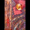 Dlivrance, 100x70 cm, Mixed media on wood, Sold