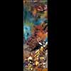 Gainsbourg au Paradis, 95x34 cm, Mixed media on wood